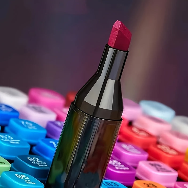 TEMU Halloween Gifts 168-24 Acrylic Markers - Water-based, , Vibrant Colors. Works On Vinyl, Wood, Glass. Great For Art & Crafts. Back-to-school Gift