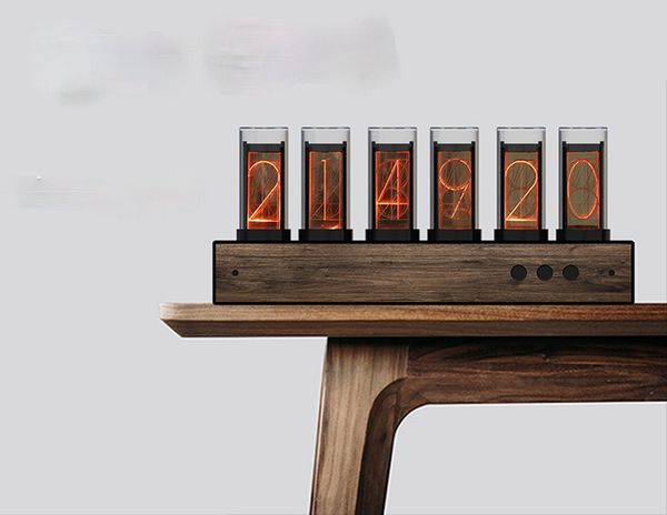 Desk Table Clocks Digital Analog-Digital Clock Electronic Nixie Tube Led top Home Decor Garden 221118