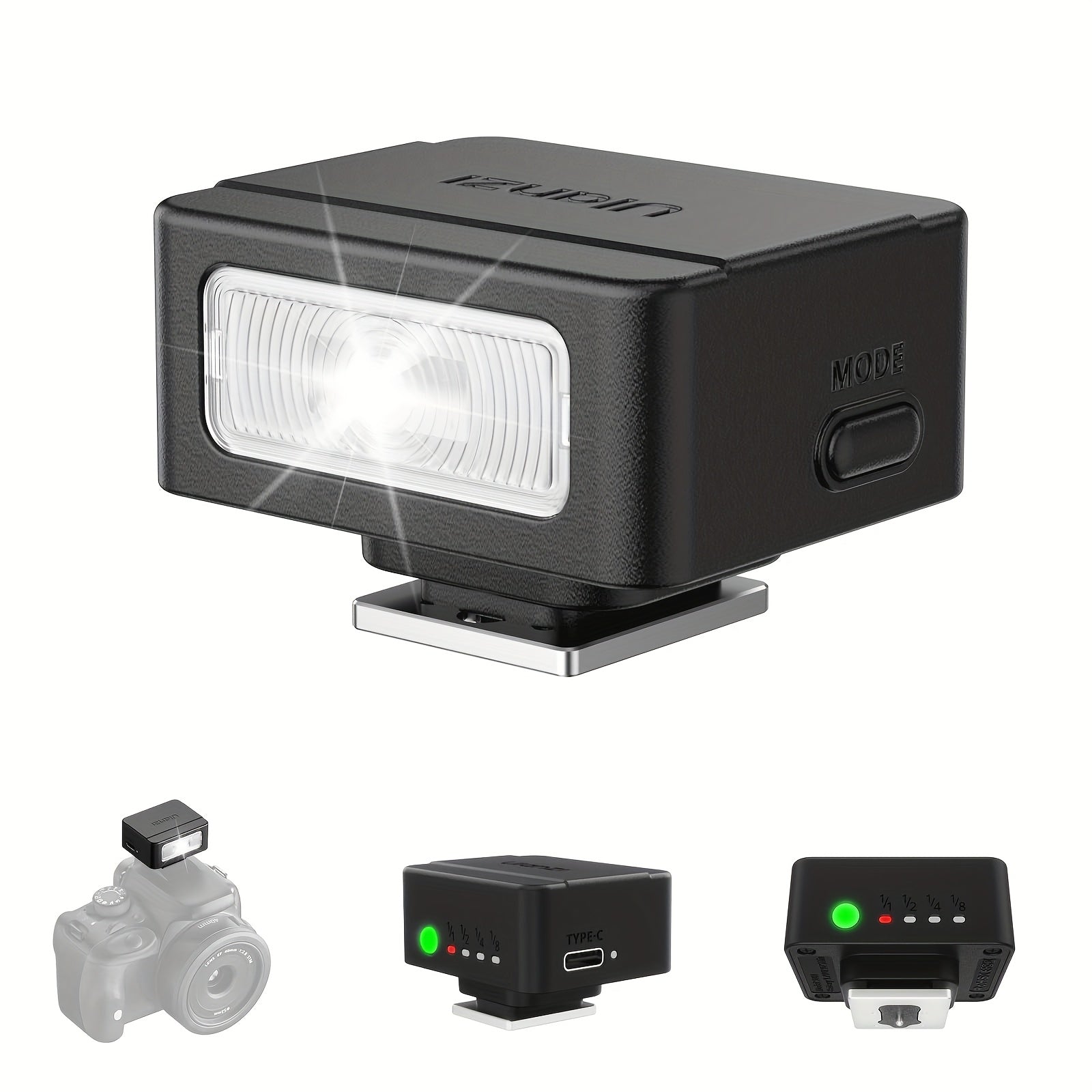 TEMU Ulanzi , Gn8 Camera Flash Light For Fuji And Other More Slr Digital Cameras, Levels Mini Camera Flash Speedlight Accessories For Photography,