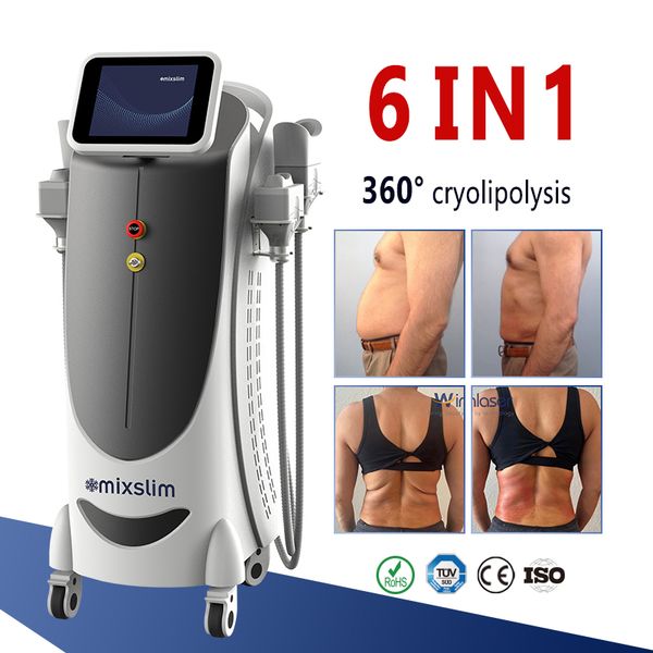 Powerful 360 Cryolipolysis Cool Slimming Weight Loss Sculpting Machine Fat Freezing Belt abdomen removal