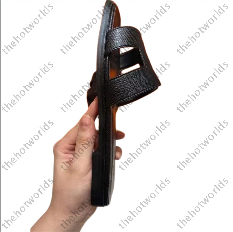 Designer Womens Slippers Slipper Hot Seller Flats Sandals Woman Slides Colorful Genuine Leather Beach Casual Shoes Sandales Fashion Slippers