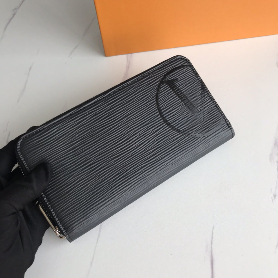 Mens designer wallets luxury Zippy Circle purses big flower letter Epi lnitisls long card holders high-quality man fashion small clutch bags with or