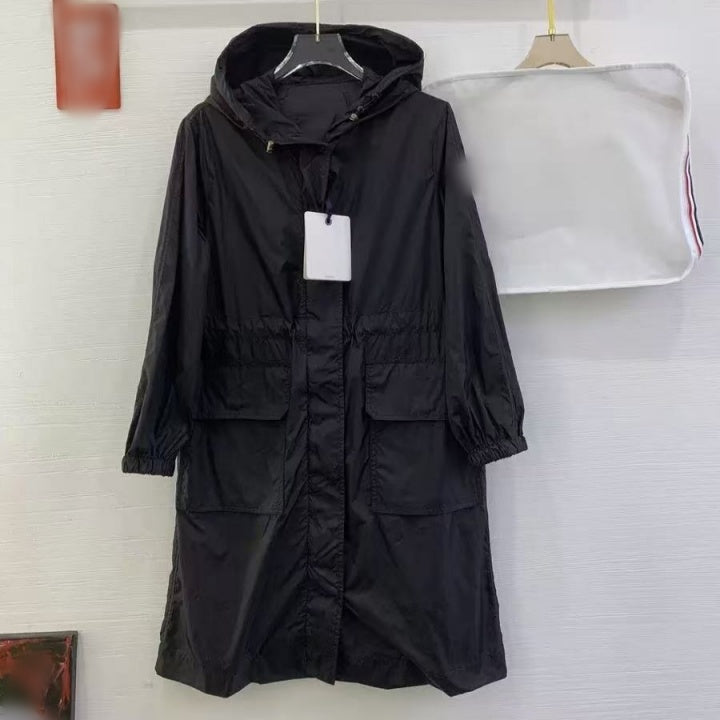 womens top clothes women designer womens hoodie Women&#039;s windbreaker mid-length women&#039;s coat jacket outerwear women&#039;s casual luxury ou