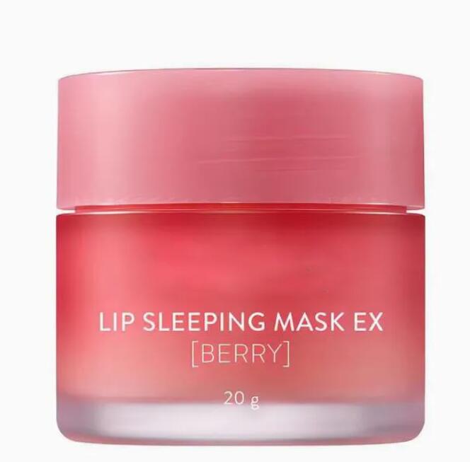 Lip care Makeup Special skin Care Lips Sleeping Mask Balm Lipstick berry grapefruit Moisturizing Care 20g Essential Lip Mask Nourishing fast free sh