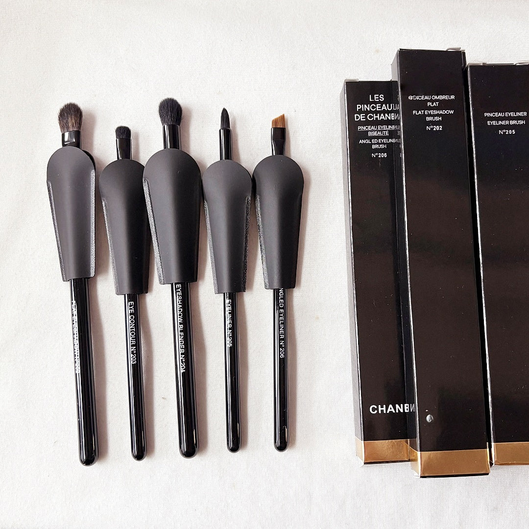 Luxury Eye Makeup Brushes 202 203 204 205 206 Eyeshadow Smokey Liner Angled Brow Cosmetic Brushes