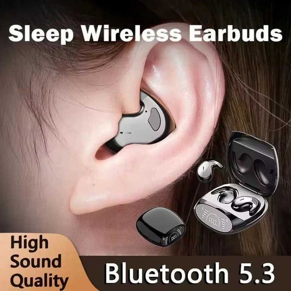 eep Invisible Earphones Ipx5 Waterproof Wireless Bluetooth 5.3 Earphones with Microphone Suitable for TWS Sports Stereo Earphones CL250110