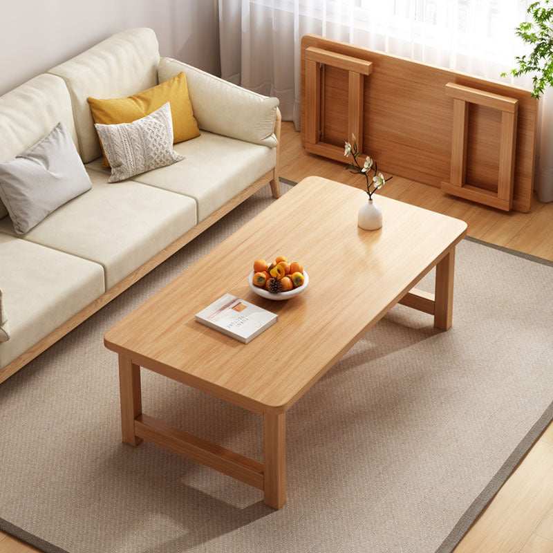 M8133 Small solid wood table for small household, simple dining table, simple modern bedroom low table