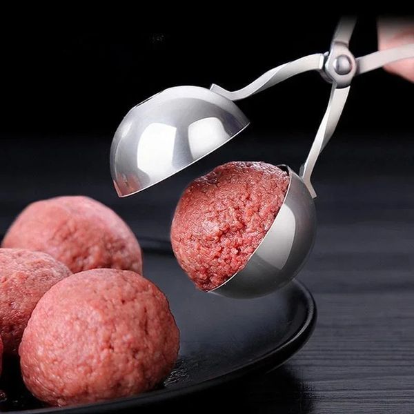 Meat Ball Maker Tool Stainless Steel Clip Round Rice Ball Shaper Spoon Meatball Making Mold Non Stick Stuffed Kitchen Gadget 250113