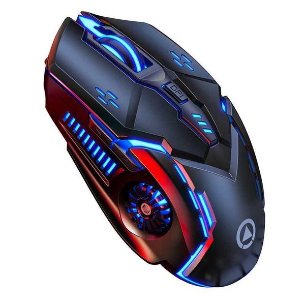 Mice Wireless Mouse Charging Light Silent Gaming 2.4G USB Mouse Peripheral E-Sports Game Console CL241230