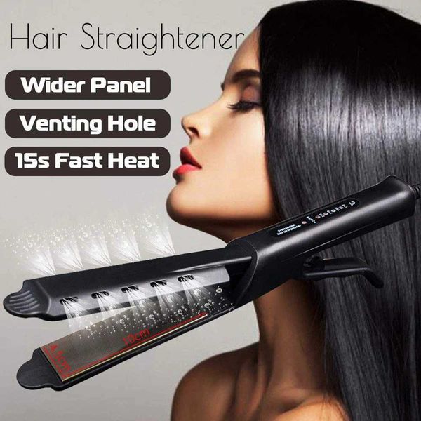 Professional Hair Straightener Four-gear Flat Iron Ceramic Heating Plate Wet Dry Heats Up Fast Straightening Styling Tool Z250122
