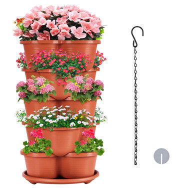 iMounTEK® 5-Tier Vertical Stackable Planter