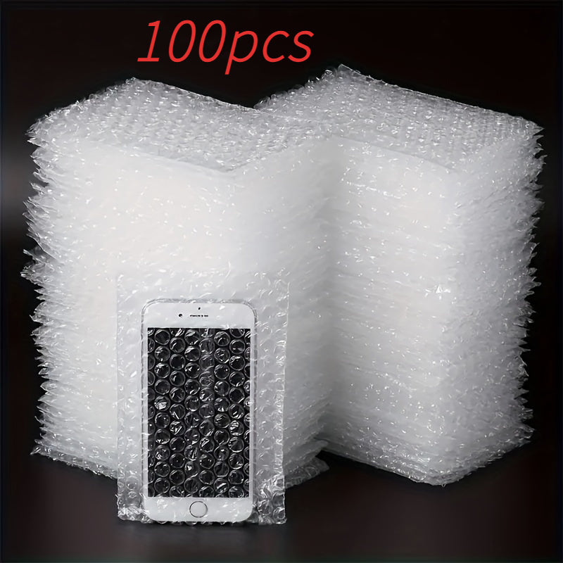 TEMU 4x6 Inch Bubble Mailer Bags - Durable Plastic Cushioning Pouches For Secure Small Package Shipping & Handling, 20-100pcs, Shipping