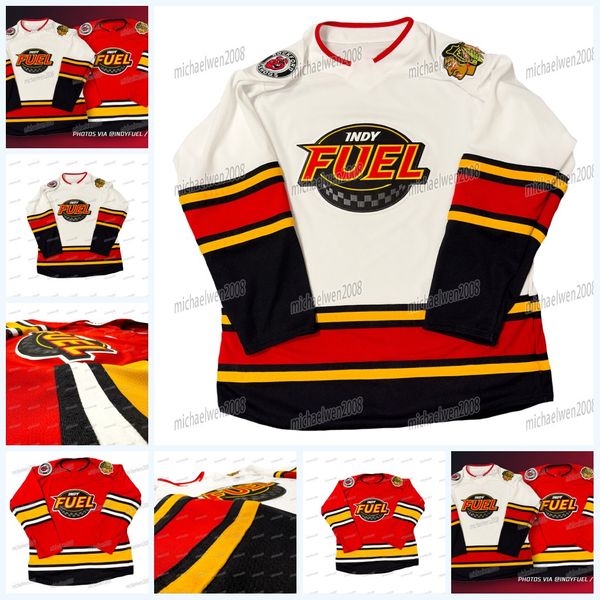 Indy Fuel 2024-25 NEW Hockey Jersey Ryan Gagnier Cam Hillis Kyle Maksimovich Bryan Lemos Colin Bilek Andrew Bellant Jonathon Martin Seamus M