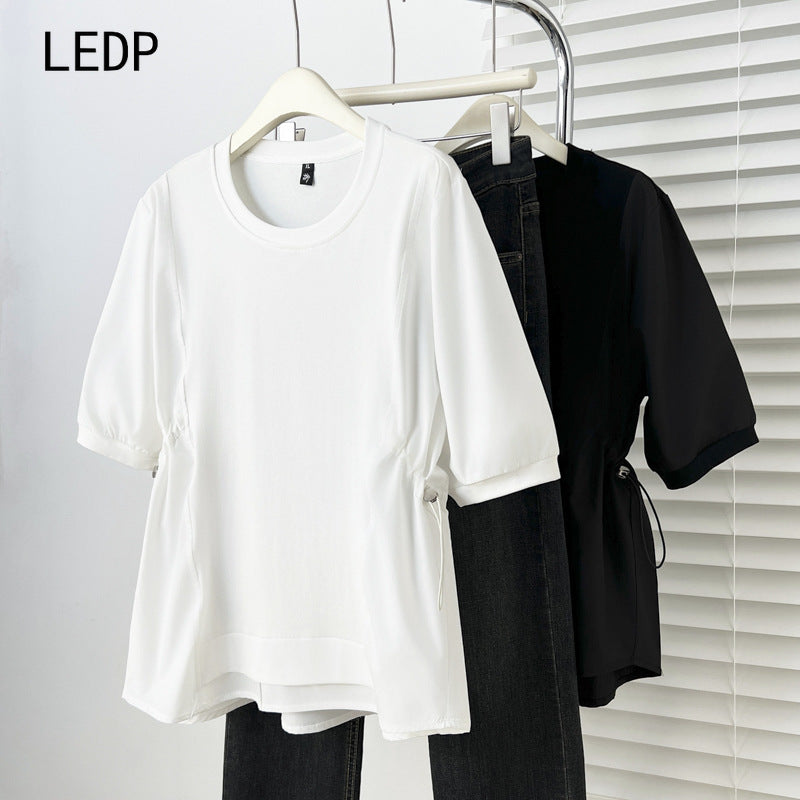 208182 Ice Core Bubble Fossil T-shirt Large Women&#039;s Ancient Atmospheric Pattern Breathable Climate Detective Forest Series