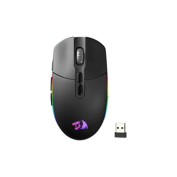 Redragon M719 Pro Wireless Optical Gaming Mouse 8 Programmable Buttons RGB 10000 DPI Ergonic PC Cputer Gaming MT250121