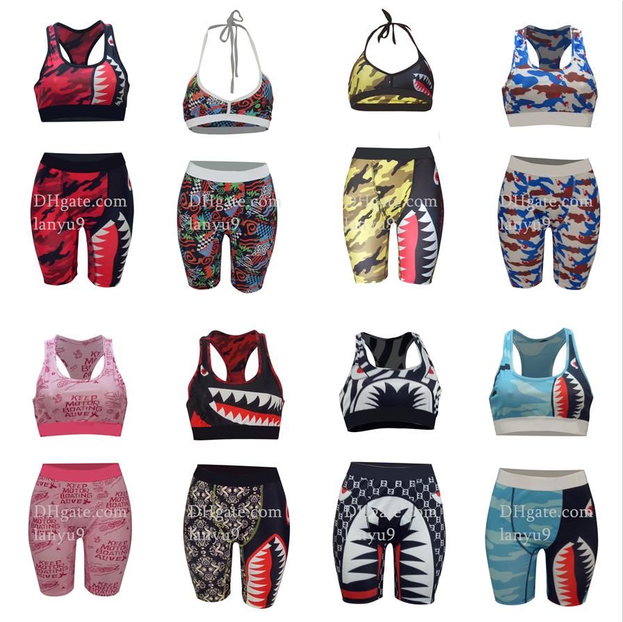 Womens Swimwear lingerie Split swimsuit Tankinis vest+Mid length pants Bikini swimwear Womens 2 piece set bathing suits Elastic shaping streetwear F