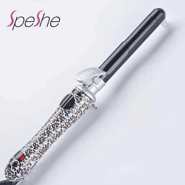 Hair Curlers Straighteners Long tube curling iron with instant hot ceramic rod 1-inch double compression Best Waver for Beachy H241121