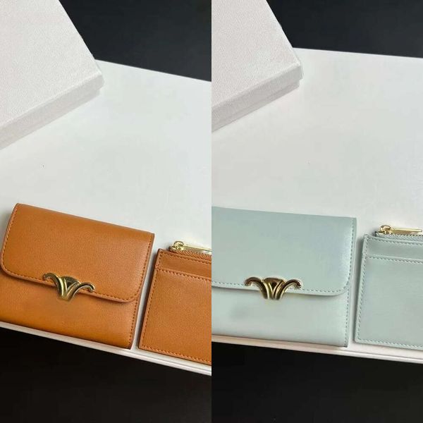 Coin Purses Mirror Quality s Designers Womens Shoulder Fashion Wallet Handbags Bags Credit Card Holder Tote Bag Key Pouch Zippy CRG2409068