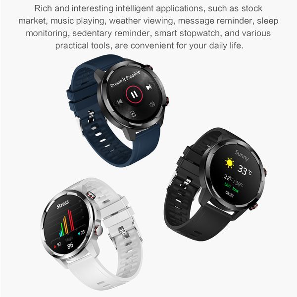 for Phone Xiaomi Huawei Android ECG Smart Watch Men Android 2023 Bluetooth Call Smartwatch Blood Pressure Heart Rate Men Fitness