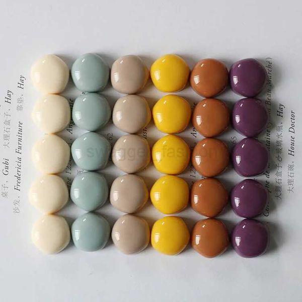 10PCS Round Refrigerator Magnets 15mm Small Refrigerator Stickers I Color Magnet Refrigerator Souvenir Gift Home DecorationXJ240809