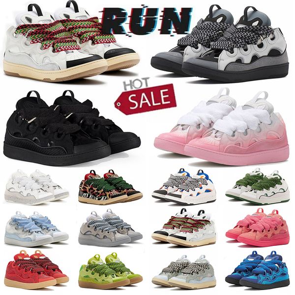 lanvin lanvinshoe curb lanvinshoe curb lanvin lanvins designer shoes chaussure mens shoes loafers sneakers【code ：L】