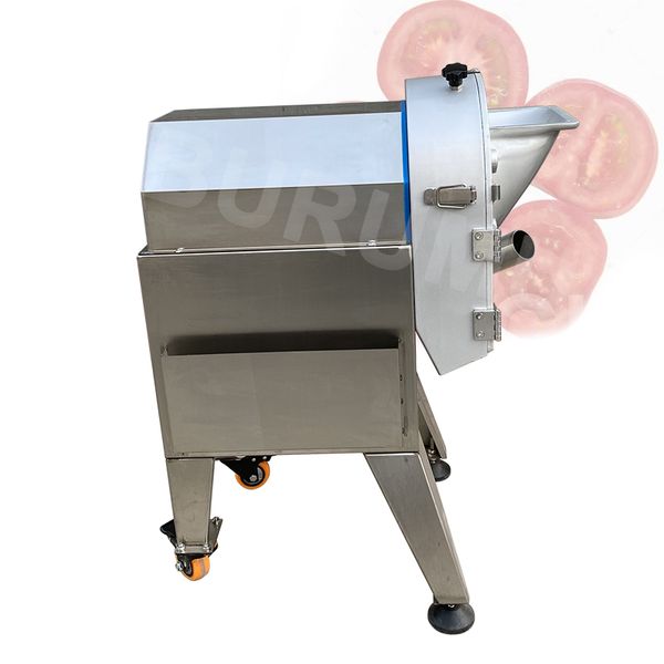 300-500kg-h Commercial Potato Shredder Machine Electric Household Potato Slicer Vegetable Cutter