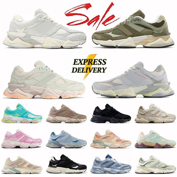 Top Fashion Leather Suede Concrete Running Shoes Womens Mens Platform Sea Salt Brown Mushroom Sneakers Luxury Quartz Grey Pink Navy Outdoor