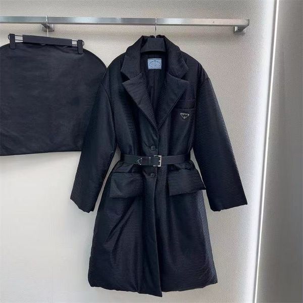 Designer Women Winter Coats With Letters Highly Quality Belts Windbreaker for Outerwear Warm Parkas Casual fashion Women Jacket Winter Coats