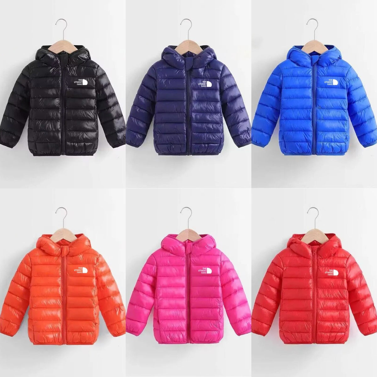 Kids Boy Lightweight Down Jacket Autumn Winter Coats Children Girl Warm Hooded Outerwear Teen Students Cotton Clothes 2-13 Years