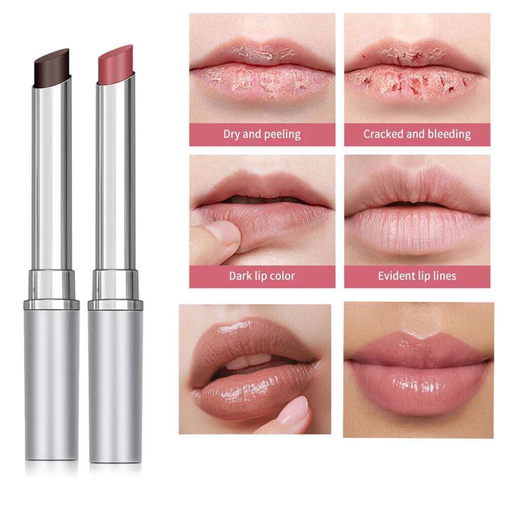 free shipping Almost Lipstick Pink Tinted Balm in Black Honey Powerful Repulper Lip Brightening for Dark Lips Exfoliating Care