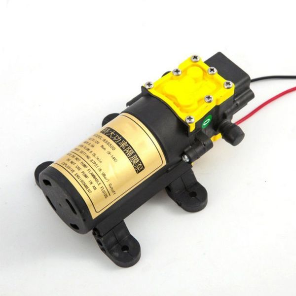 Water Pumps 12V 8L-min Large Flow Rate Agricultural Electric High Pressure Diaphragm for Sprayer Car Wash Drop Ship 221128