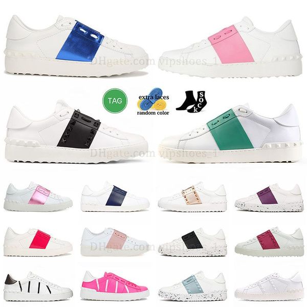 trainers designer casual shoes genuine leather white dhgate top low purple black office loafers dark grey flats sliver spikes sneaker sneake