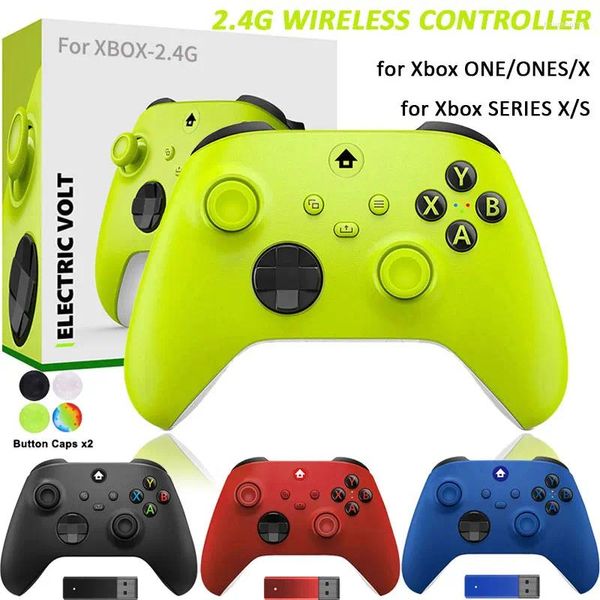 Game Controllers Controle For Xbox Serie S-X Wireless Gamepad One PC Control 2.4G Controller Ones Console Joystick XSX