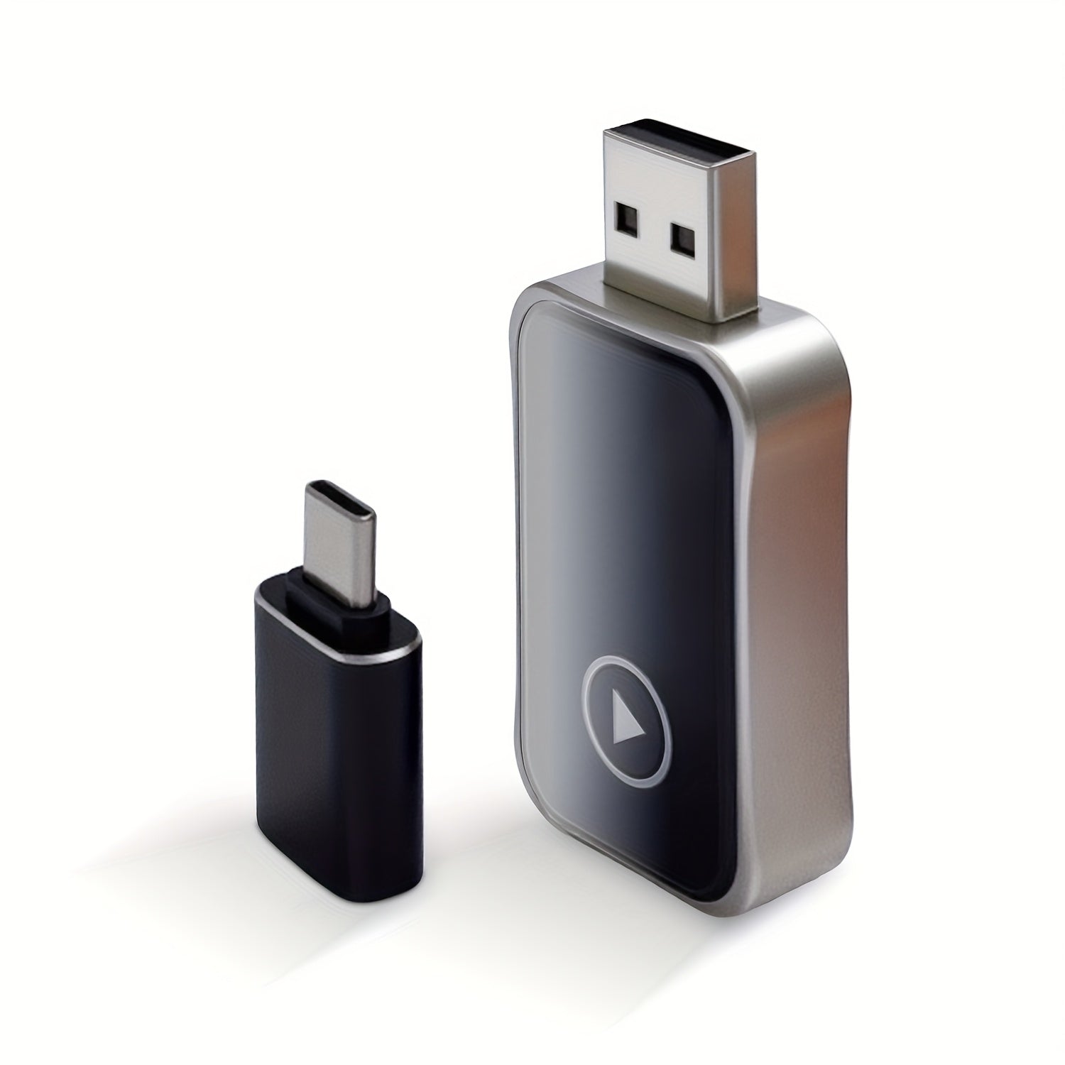 TEMU 2-in-1 & Auto Usb Adapter - , Low Latency, Wireless Enabled Converts Wired To Wireless For All Smartphones & Vehicles, Adapter, Vehicle Audio