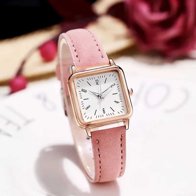 Montres Femmes Luxury Women Watches Luminous Leather Strap Digital Wristwatches Casual Business Wrist Clock Dress Reloj MujerX240920