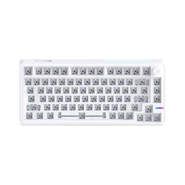 ZUOYA LS02 Mechanical Keyboard Kit Hot-swappable 2.4G Wireless RGB Backlit Gasket Structure SupportLX241031