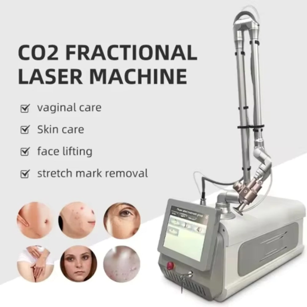 Portable 10600nm Fractional CO2 Laser Machine Co2 Fraccionado Co2 Fractional Laser Machine for Skin Resurfacing Acne Treatment