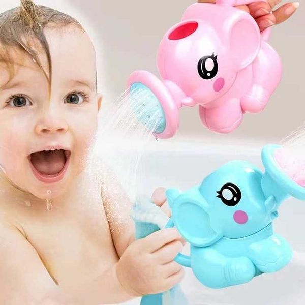 Baby Bath Toys Lovely Plastic Elephant Shape Water Spray for Baby Shower Swimming Toys Kids Gift Baby Kids Toy C250117