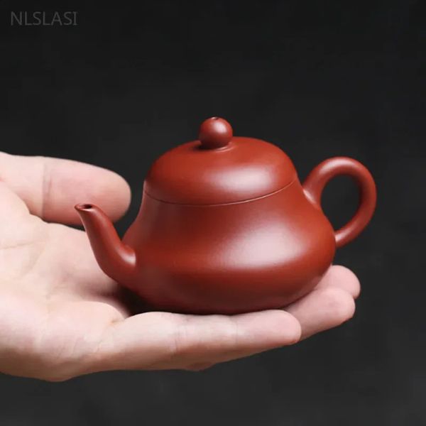 Small Capacity Humboldt Beauty Teapot Yixing Purple Clay Filter Teapot Chinese Tea Party Supplies Traditional Tea Set 240827
