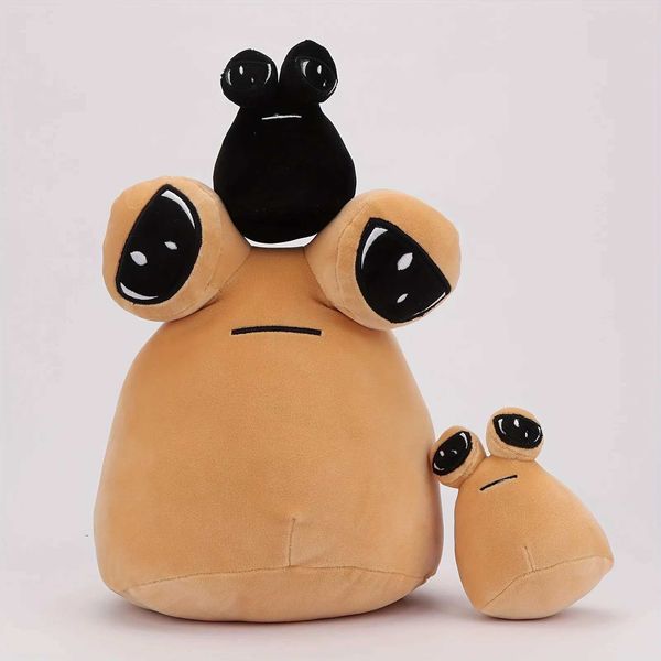 3Pcs Hot Game Figure Pou Plush Toys My Pet Alien Pou Set Mother With Baby Pou Plushies Stuffed Dolls Toys Kids Birthday Gifts Y240731