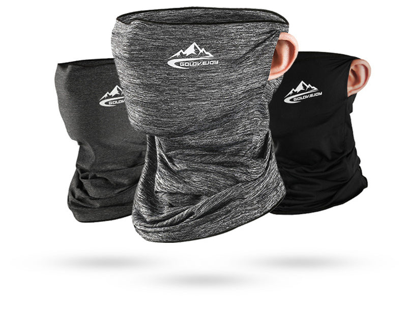 Half Face Mask Ice Silk Sunscreen Mask Men&#039;s and Women&#039;s Cycling Magic Headband Versatile Outdoor Sports Wind Neck Cover