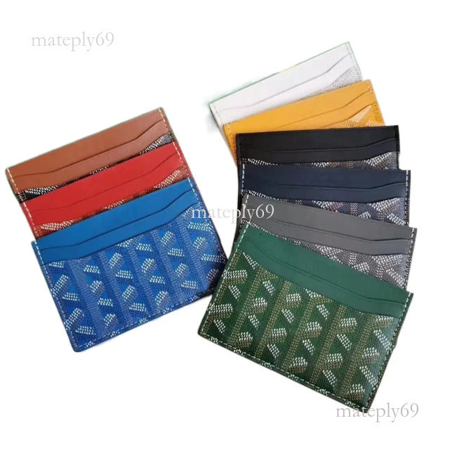 2025 10A Mens Wallet Man Goes Yardes Wallet Goize Yardize Wallet Credit Designer Card Holder Paris Style Designers Classic Mini Fashion Leather Card