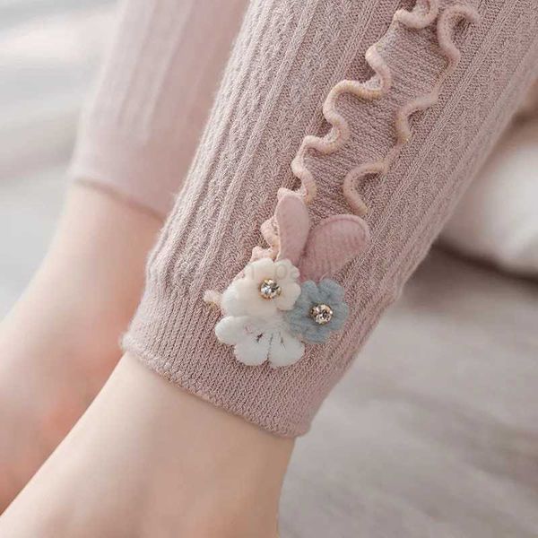 Baby Tights Cotton Warm Autumn Winter Hot Baby Toddler Kid Girl Ribbed Stockings Pantyhose Solid Candy Color Tight 0-5YXJ240725