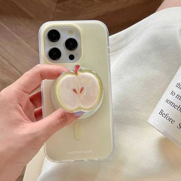 Luxury Case Ins Stylish Simplicity with stand magnetic wireless charging phone cover suitable for iPhone 16 15 14 13 12 Pro Max Z241008