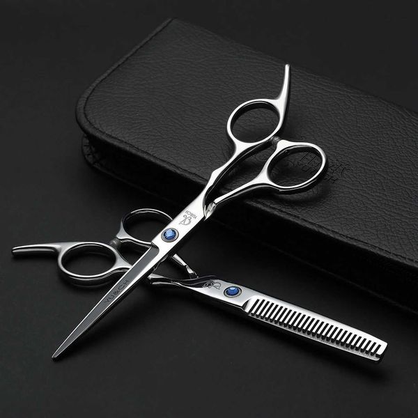 Scissors Shears Hair Cutting Scissors Thinning Shears Kit Professional Barber Hairdressing Texturizing Salon Razor Edge Scissor Stainless St