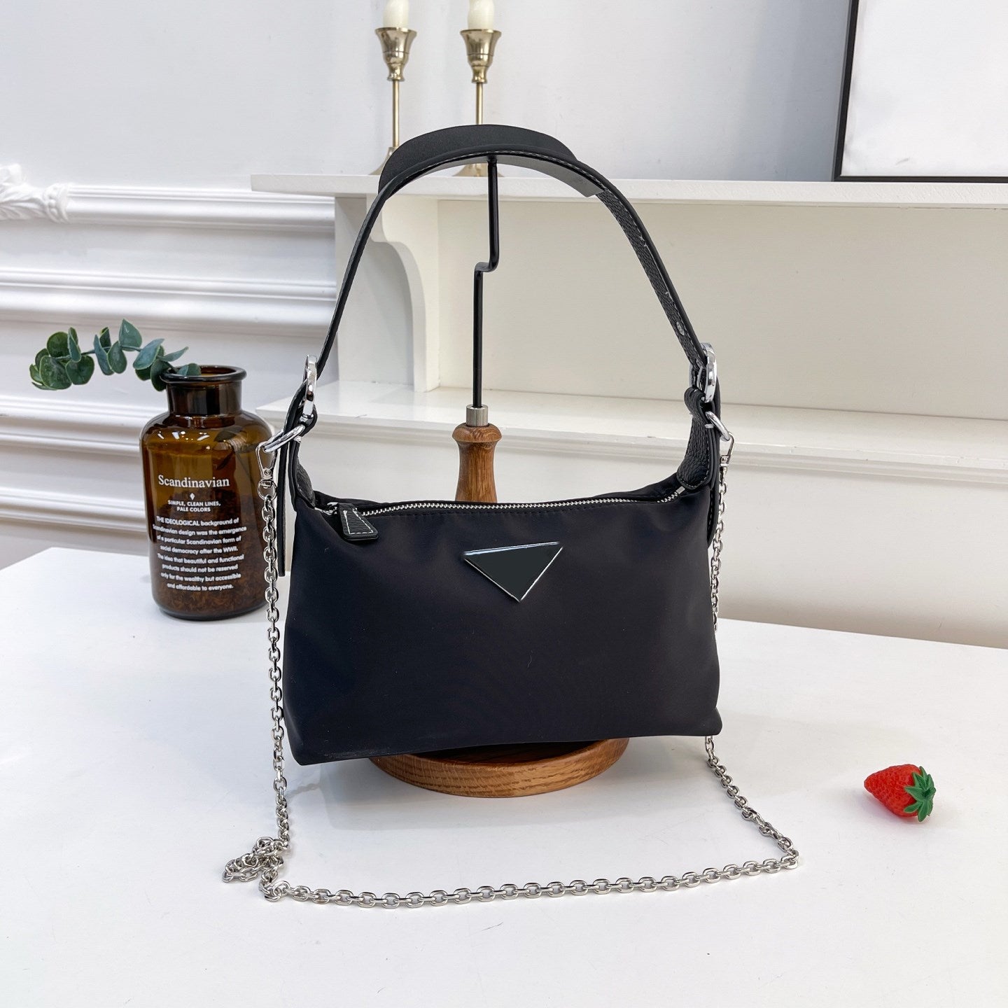 Luxury Loop Hobo Bag Designer Cleo Handbag Women&#039;s Re Edition 2005 Saffiano 3-in-1 Crossbody Bag Shoulder Fashion Nylon Underarm Bag Wallet