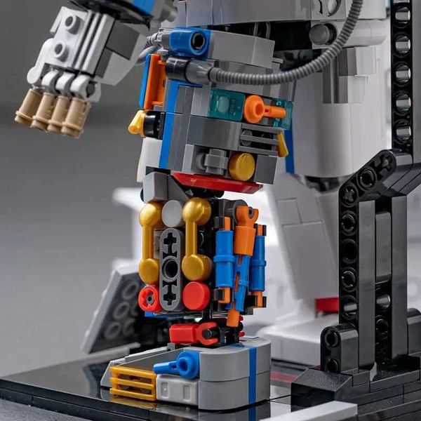 Blocks Blocks 900PCS MOC Spaceman Astronaut Model Building Blocks Mechanical Exploring Adventure Assemble Bricks Puzzle Toy Christmas Gift K