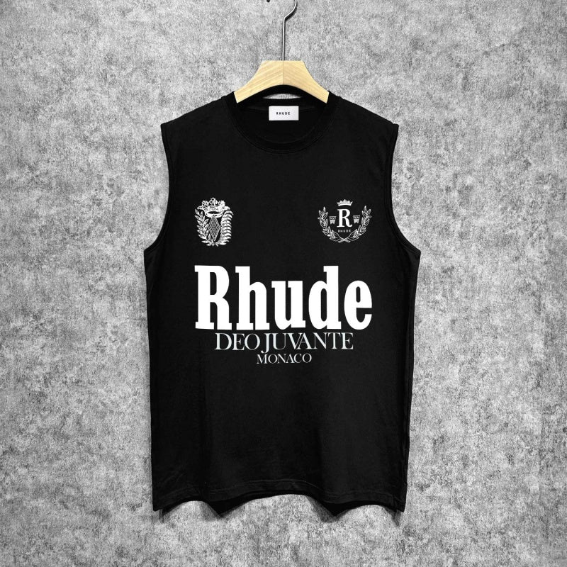 Designer Graphic Summer Vest For Men Casual Daily Wear Tanks Tops Breathable Outdoor Sport Sleeveless T Shirt Hip Hop Streetwear Singlet