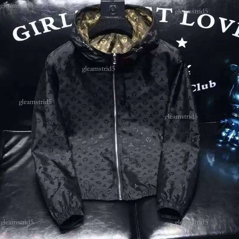 Louise Jacket Designer Jacket Men&#039;s Mens Spring Autumn Coat Fashion Hooded Sports Windbreaker Zipper Coats Man Outerwear Designers Clothing Lvl