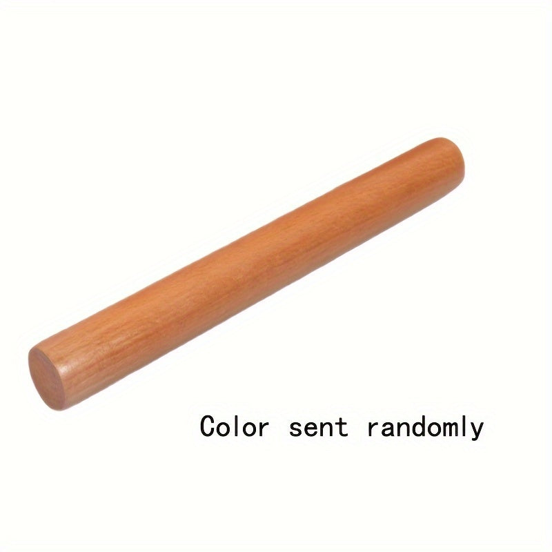 TEMU 1pc, Wooden Rolling Pin, Suitable For Rv Kitchen Baking Tools, Dough Roller, For Pizza, Pie, , Dumplings, Noodles, And More, Kitchen Utensils,